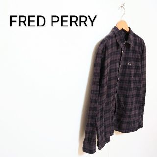 フレッドペリー(FRED PERRY)の◇FRED PERRYロゴ刺繍 チェックシャツ(シャツ)