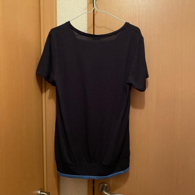 SPALDING(スポルディング)の１枚でキマる重ね着風SPALDINGTシャツ レディースのトップス(カットソー(半袖/袖なし))の商品写真
