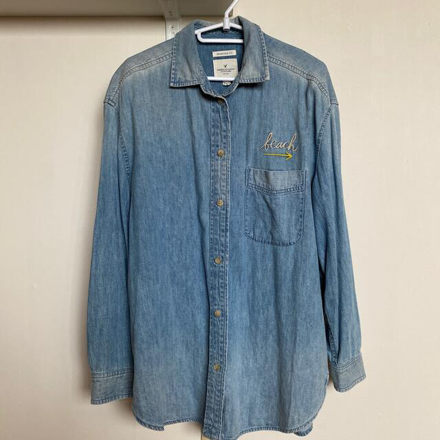 American Eagle(アメリカンイーグル)のAMERICAN EAGLE ✴︎ デニムシャツ レディースのトップス(シャツ/ブラウス(長袖/七分))の商品写真