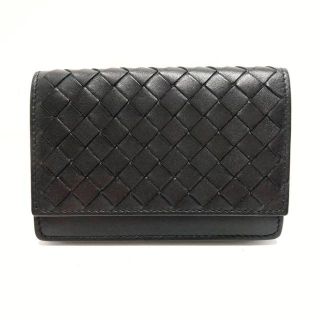 ボッテガヴェネタ(Bottega Veneta)のボッテガヴェネタ 名刺入れ B04730757K 黒(名刺入れ/定期入れ)