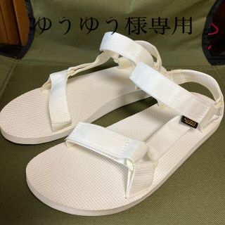 テバ(Teva)のストラップサンダル　teva テバ　27cm ホワイト(サンダル)