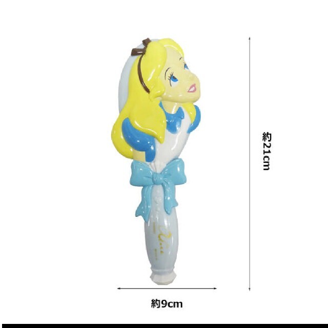 Disney(ディズニー)の不思議の国のアリス ヘアブラシ エンタメ/ホビーのおもちゃ/ぬいぐるみ(キャラクターグッズ)の商品写真
