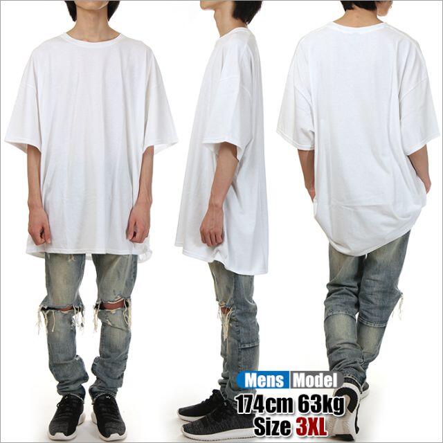 GILDAN(ギルタン)の【新品】ギルダン 半袖 Tシャツ 3XL 白 GILDAN 無地 メンズ メンズのトップス(Tシャツ/カットソー(半袖/袖なし))の商品写真