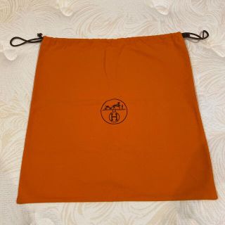 エルメス(Hermes)の未使用⭐︎エルメス⭐︎保存袋⭐︎巾着袋⭐︎オレンジ(ショップ袋)