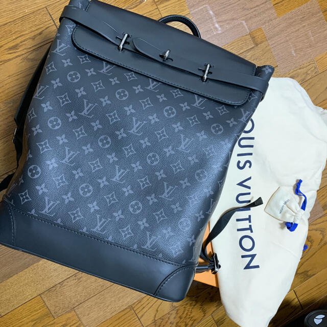 LOUIS VUITTON(ルイヴィトン)の値下げ不可　ルイヴィトン スティーマー リュック バックパック エクリプス メンズのバッグ(バッグパック/リュック)の商品写真