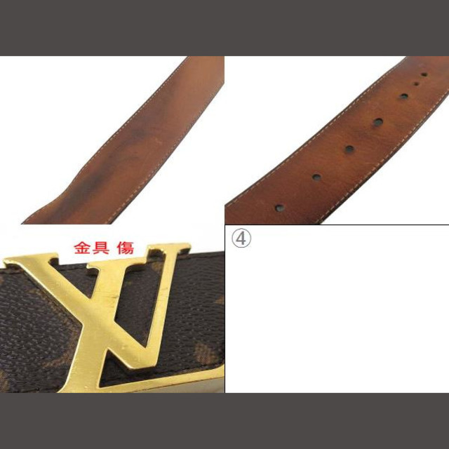 LOUIS VUITTON(ルイヴィトン)のルイヴィトン M9608T サンチュール ベルト モノグラム LV 95 メンズのファッション小物(ベルト)の商品写真