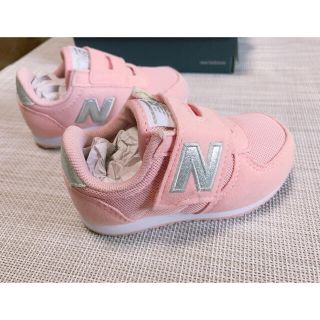 ニューバランス(New Balance)の【ほぼ新品】New Balance キッズスニーカー　ピンク(スニーカー)