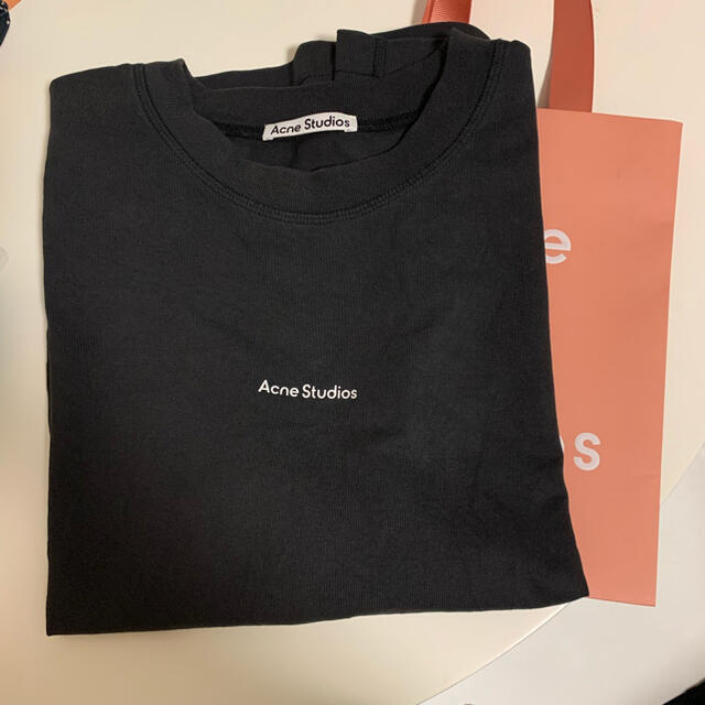 acne studios Tシャツ ロゴ ロゴT Sレディース