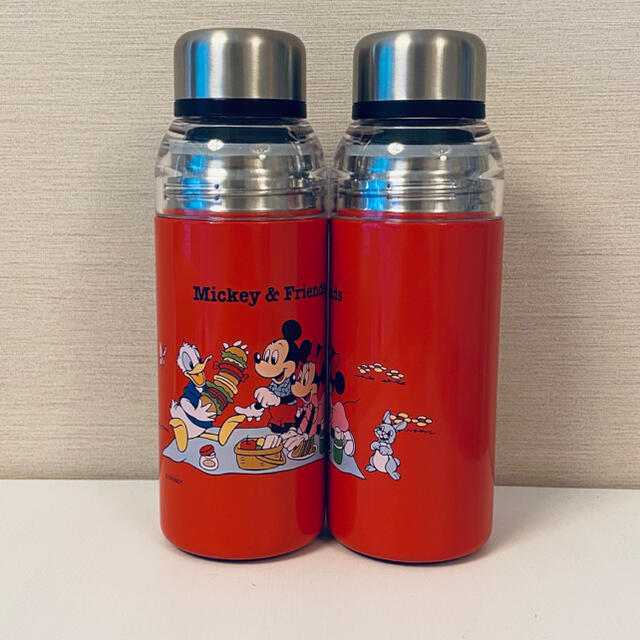 香港ディズニーランド ミッキー ミニー ステンレス タンブラー 水筒 ボトル