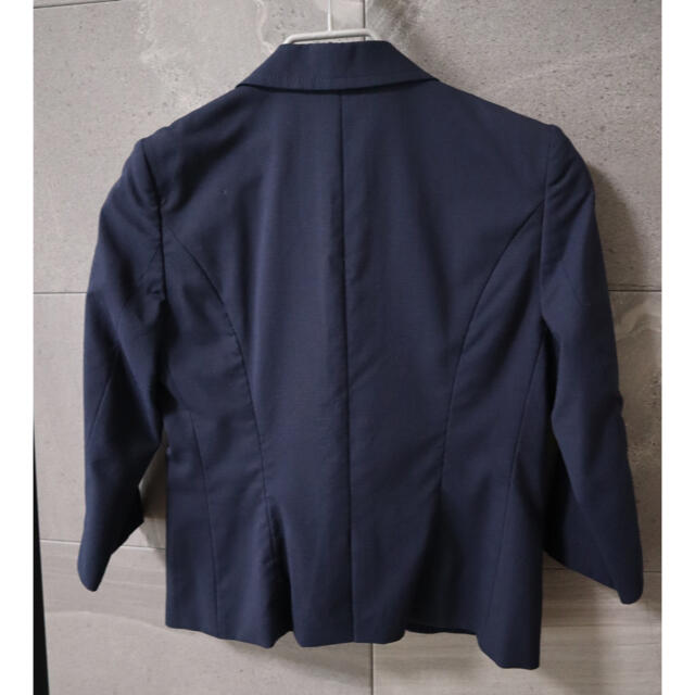 AOKI(アオキ)の【専用】スーツ ジャケット ネイビー　夏　クロップドパンツ　AOKI アオキ レディースのフォーマル/ドレス(スーツ)の商品写真
