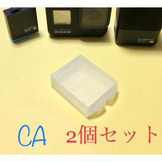 新品 Gopro ゴープロ専用 バッテリ保管 ケース 2個セット おまけ付き(ビデオカメラ)