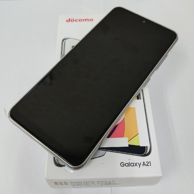 【美品】docomo Galaxy A21 SC‐42A ホワイト