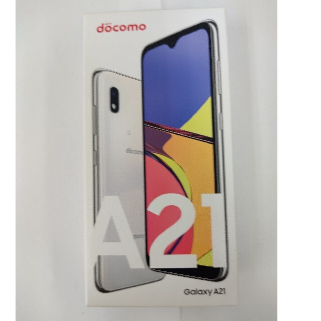 docomo ドコモ　ギャラクシー　Galaxy A21 SC-42A ホワイトスマホ/家電/カメラ