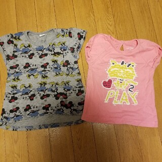 ベビーギャップ(babyGAP)のセール☆　女の子Tシャツ　80cm　２枚セット(Ｔシャツ)