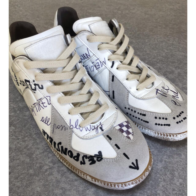 新品?正規品新品?正規品margiela マルジェラ ジャーマントレーナー