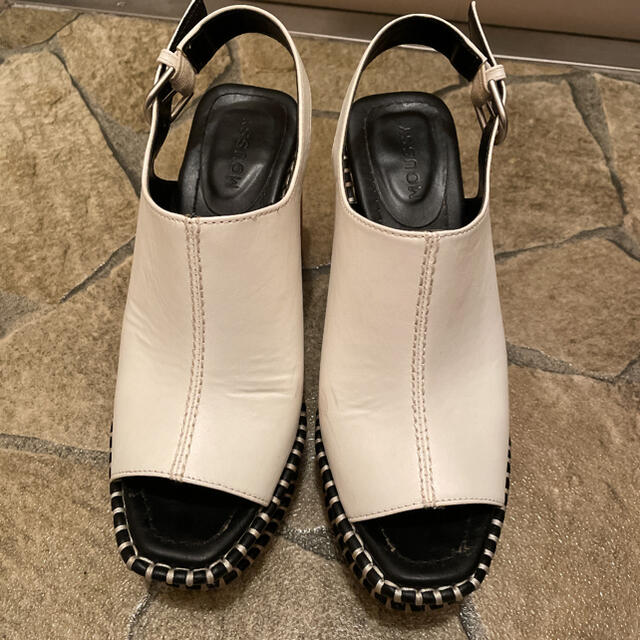 moussy WOODEN SOLE SABOT サンダル