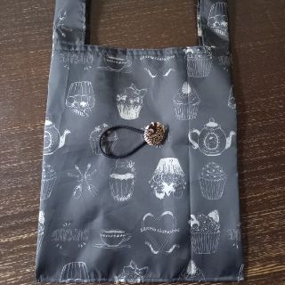 コンビニサイズ  エコバッグハンドメイド(エコバッグ)