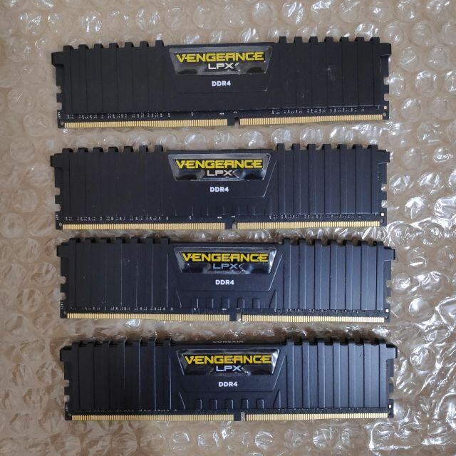 DDR4-2800MHz メモリ 16GB(4GB×4枚)