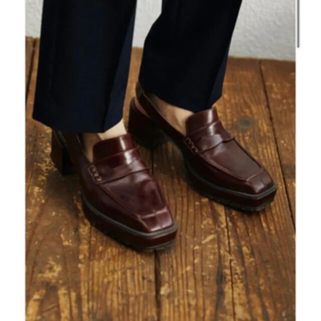 Ameri VINTAGE(アメリヴィンテージ)のみさま専用❤️AMERI❤️SQUARE LOAFER SANDALS レディースの靴/シューズ(ローファー/革靴)の商品写真