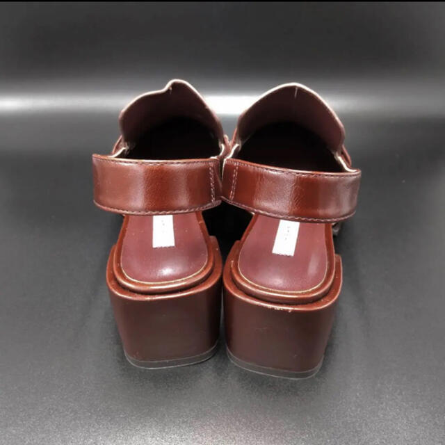 Ameri VINTAGE(アメリヴィンテージ)のみさま専用❤️AMERI❤️SQUARE LOAFER SANDALS レディースの靴/シューズ(ローファー/革靴)の商品写真