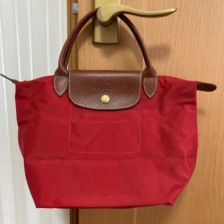 ロンシャン(LONGCHAMP)のまな様専用☺︎ロンシャン プリアージュ トートバッグ レッド S(トートバッグ)