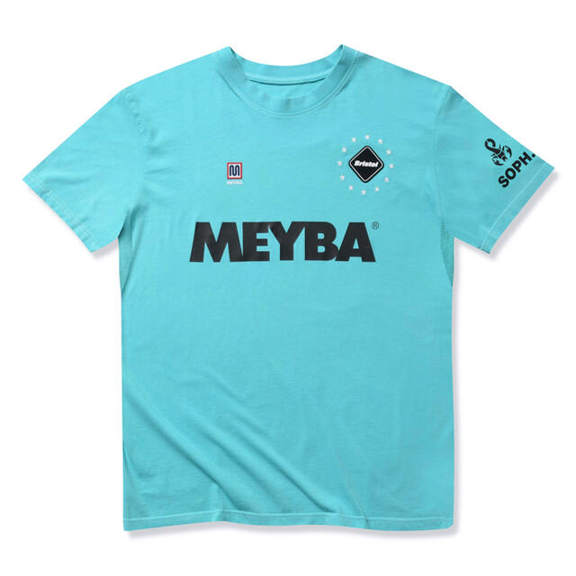 F.C.R.B.(エフシーアールビー)のブリストル  x  MEYBA  ティファニーブルー　Tシャツ　M メンズのトップス(Tシャツ/カットソー(七分/長袖))の商品写真