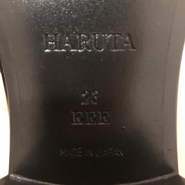 HARUTA(ハルタ)の新品　HARUTA ローファー　黒　23 EEE レディースの靴/シューズ(ローファー/革靴)の商品写真