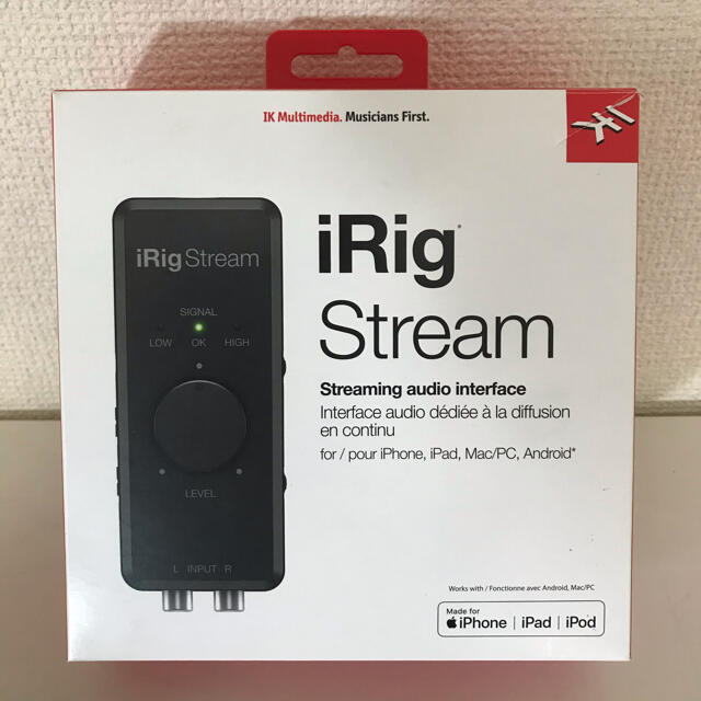 iRig Stream Streaming audio interface 5