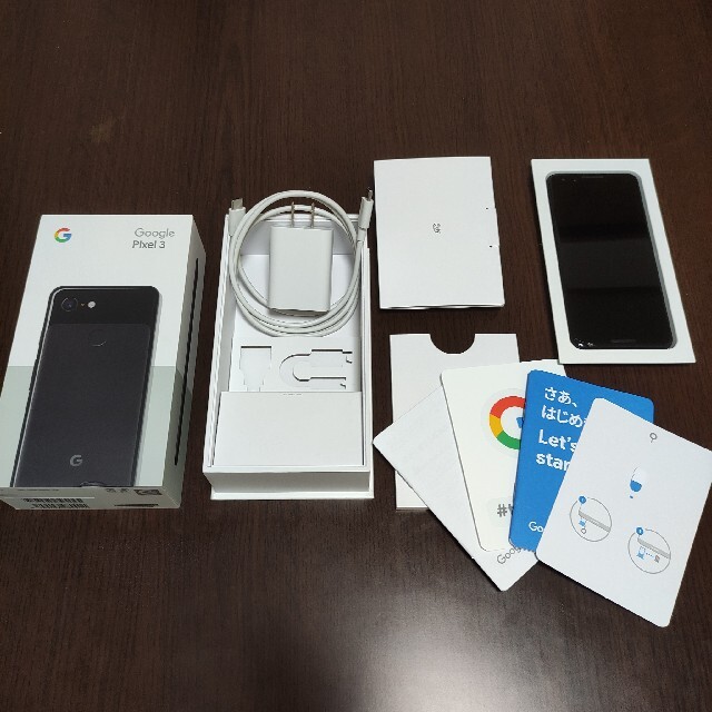 スマートフォン本体Google Pixel 3 64gb ブラック docomo au