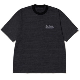 ワンエルディーケーセレクト(1LDK SELECT)の新品　ennoy ボーダーTシャツ　ブラック　Lサイズ(Tシャツ/カットソー(半袖/袖なし))