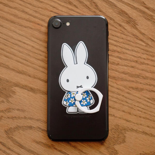 ミッフィー スマホリング ブルー