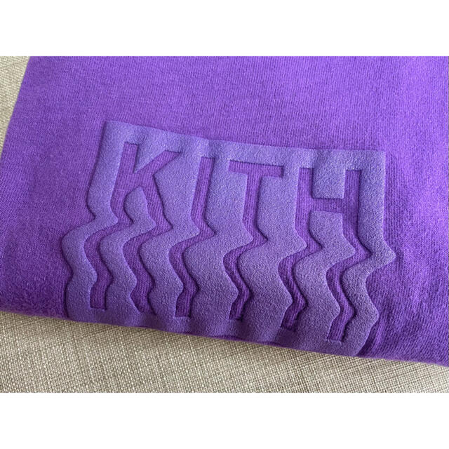 KEITH(キース)の★送料込み★KITH★Warp Tee★Purple★S★マンデープログラム★ メンズのトップス(Tシャツ/カットソー(半袖/袖なし))の商品写真