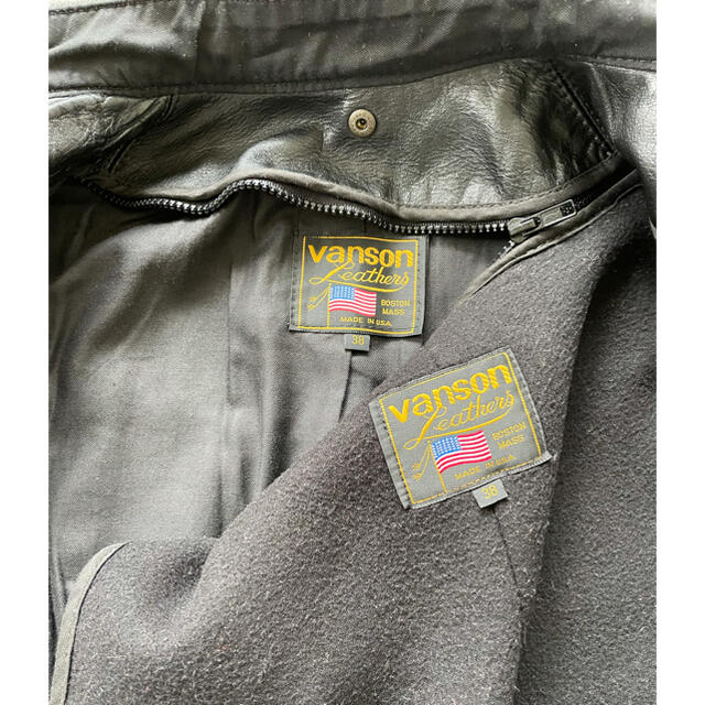 VANSON(バンソン)のバンソン　シングルライダース メンズのジャケット/アウター(ライダースジャケット)の商品写真