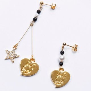 クリスタルボール(Crystal Ball)の【値下中】新品★CRYSTAL  BALL★Hippie studs★ピアス(ピアス)