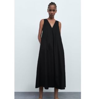 ザラ(ZARA)のZARA フレアロングワンピース(ロングワンピース/マキシワンピース)