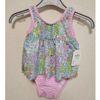 ベビーギャップ(babyGAP)の早い者勝ち【新品未使用】BABYGAP 水着　70cm 6-12 ベビーガールズ(水着)