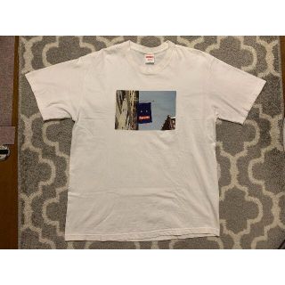 シュプリーム(Supreme)のLサイズ Supreme Banner Tee ホワイト 白(Tシャツ/カットソー(半袖/袖なし))