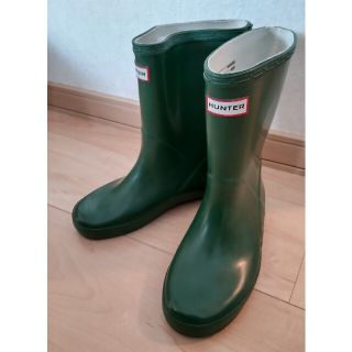 ハンター(HUNTER)のもく様専用※購入時訳アリ※新品未使用※HUNTER　20cm　レインシューズ(長靴/レインシューズ)