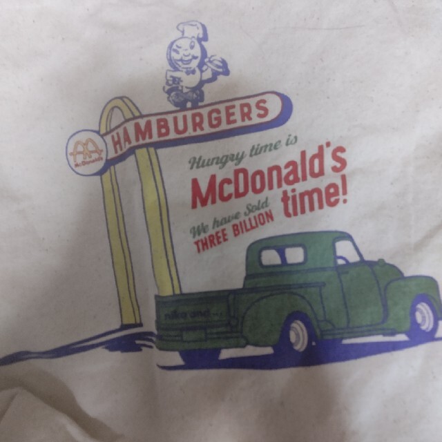マクドナルド(マクドナルド)のマクドナルド トートバッグ レディースのバッグ(トートバッグ)の商品写真