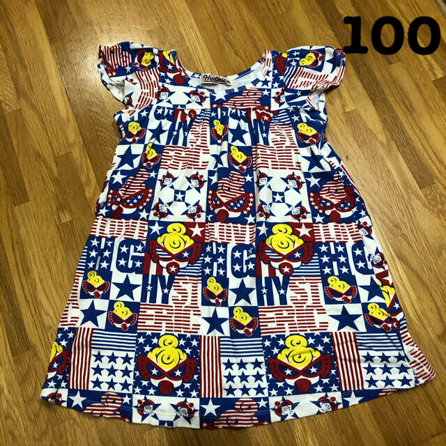 HYSTERIC MINI(ヒステリックミニ)のhysteric mini ヒスミニ 100cm ワンピース キッズ/ベビー/マタニティのキッズ服女の子用(90cm~)(ワンピース)の商品写真