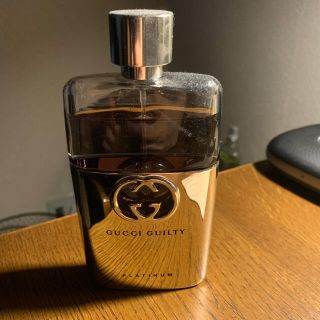 グッチ(Gucci)のGucci プラチナ　ブラック　香水(香水(男性用))