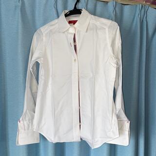 トミーガール(tommy girl)の綿100%ホワイトシャツ(シャツ/ブラウス(長袖/七分))
