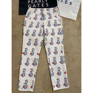 パーリーゲイツ マーメイドプリントストレッチレディースパンツ