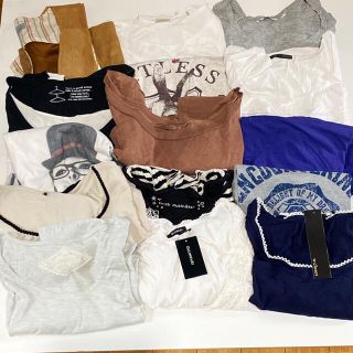 ダブルクローゼット(w closet)の未使用あり！レディース服　30点　まとめ売り(Tシャツ(半袖/袖なし))