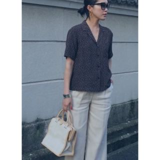 フィーニー(PHEENY)のPHEENY/フィーニー　Rayon dot シャツ(シャツ/ブラウス(半袖/袖なし))