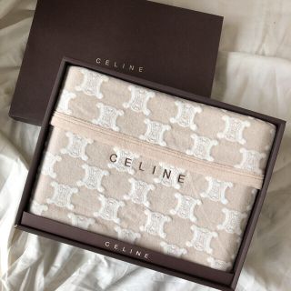 セリーヌ(celine)の新品★レア!上質 セリーヌ celine ロゴ 綿毛布 西川産業(毛布)