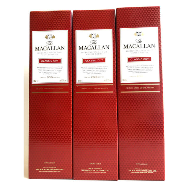ザ・マッカラン クラシックカット 2019年 700ml 箱付き新品3本