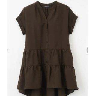 シマムラ(しまむら)の新品　しまむら　MUMU ティアード　ブラウス(シャツ/ブラウス(半袖/袖なし))