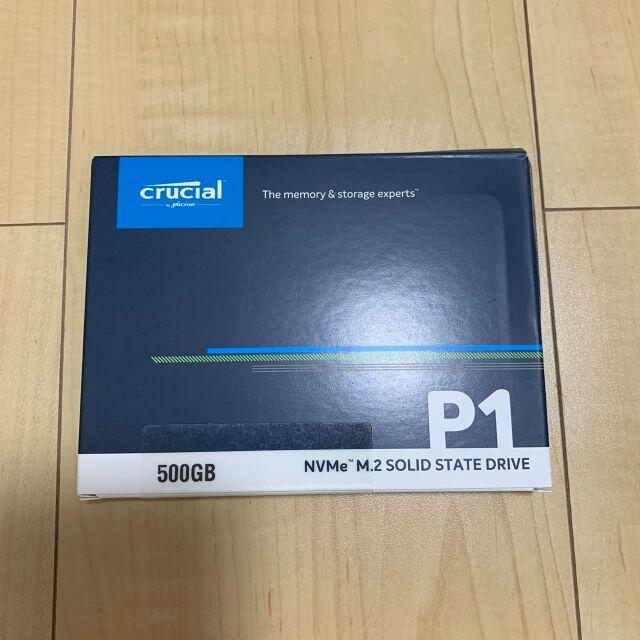 PC/タブレットNVMe PCIe M.2 SSD 500GB CT500P1SSD8