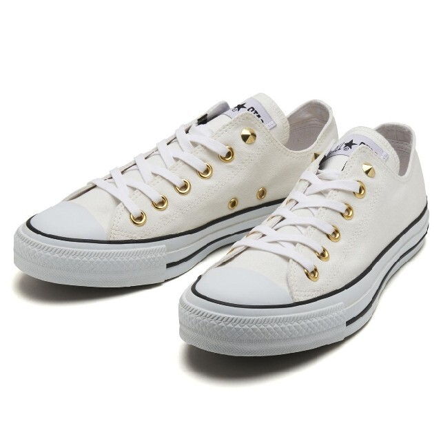 CONVERSE(コンバース)のＡＫＹＲ様専用！CONVERSE★オールスター★ホワイト　23.5㎝　新品 レディースの靴/シューズ(スニーカー)の商品写真